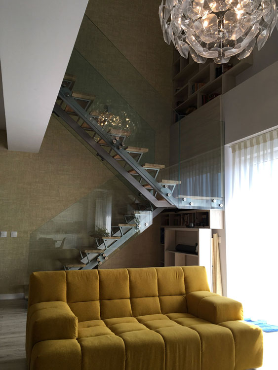 preview interior duplex serena apartments